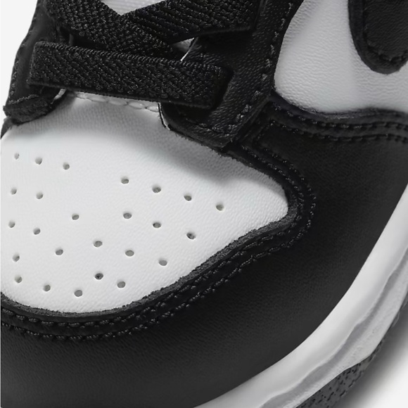 NWT Nike Dunk Low Panda Baby - Picture 7 of 14